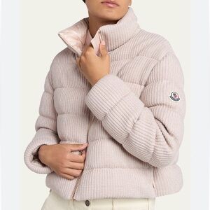 MONCLER
Thoiry Sparkly Down Puffer Jacket - Size 2